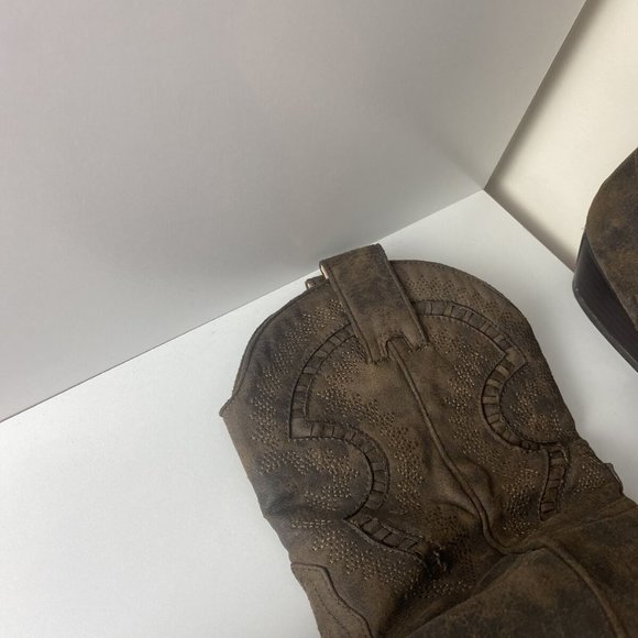 STUDIO PAOLO - Brown Leather Cowboy Boots - Picture 8 of 8